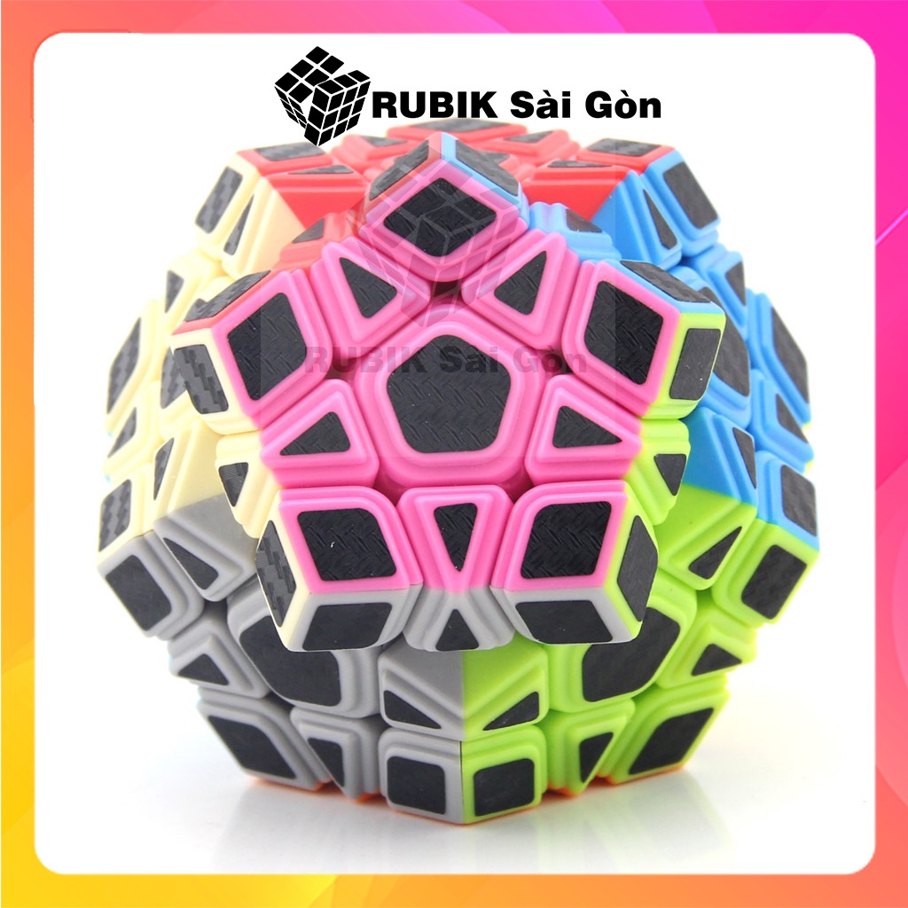 Rubik Biến Thể Carbon Fiber 2x2 3x3 4x4 5x5 Rubic Skewb Megaminx Square 1 Pyraminx SQ1 Tam Giác Đẹp Khó Giá Rẻ Nhất