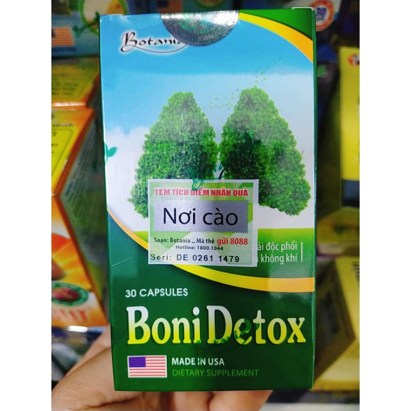 BoniDetox Giải độc phổi