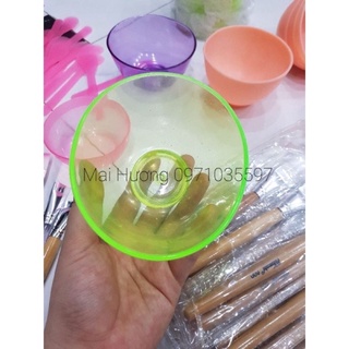 Bát silicon trộn mặt na đắp mặt trong spa, thẩm mỹ viện