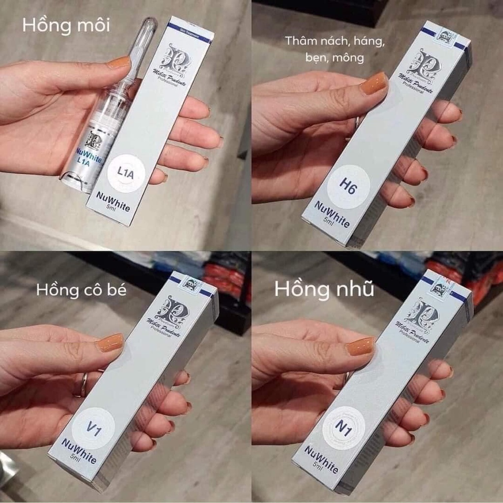 Mibiti Prudente - KEM KHỬ THÂM NUWHITE 5ml &amp; 15ml