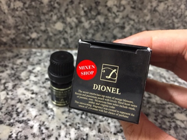 Nước hoa vùng kín dionel secret love 5 ml hàn quốc màu đen