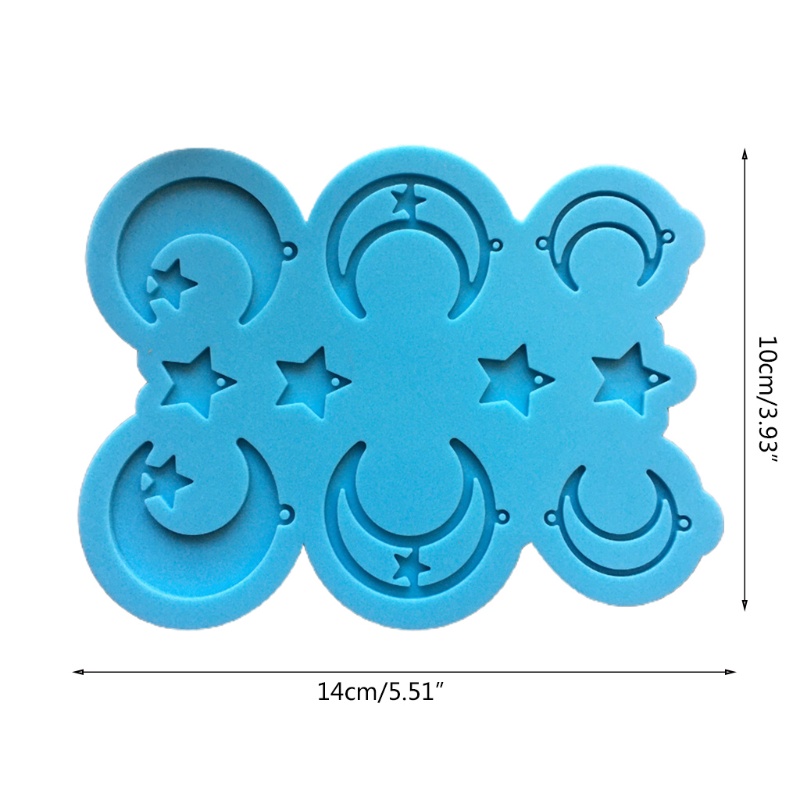 Khuôn Làm Trang Sức Bằng Nhựa Resin Pha Lê UV DIY