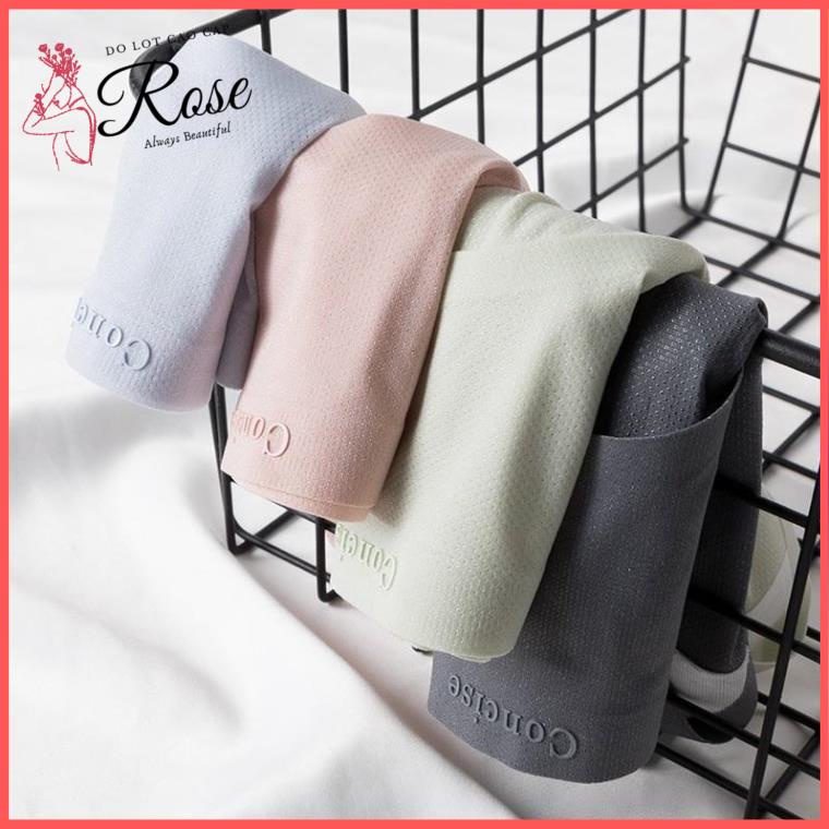 SET 5 Quần Lót Nữ Chất Băng Lụa Thông Hơi Kháng Khuẩn Quần Chíp SIÊU MỎNG Thoáng Mát - Rose P286