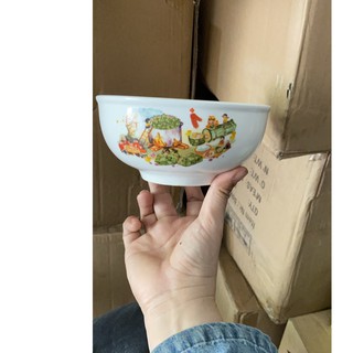 Bộ 10 chén sứ hoa văn cao cấp