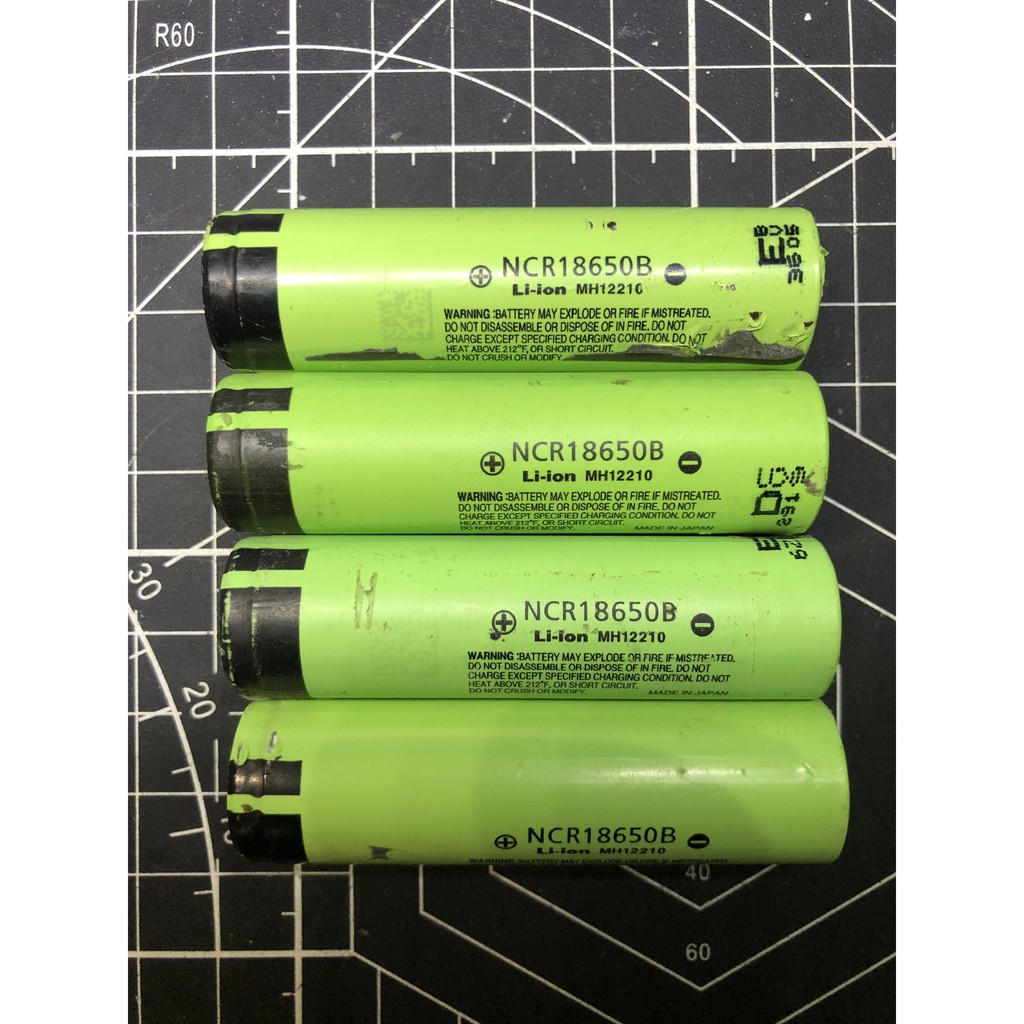 Cell Pin Li-Ion  NCR18650B dung lượng 2900-3000mAh tháo máy