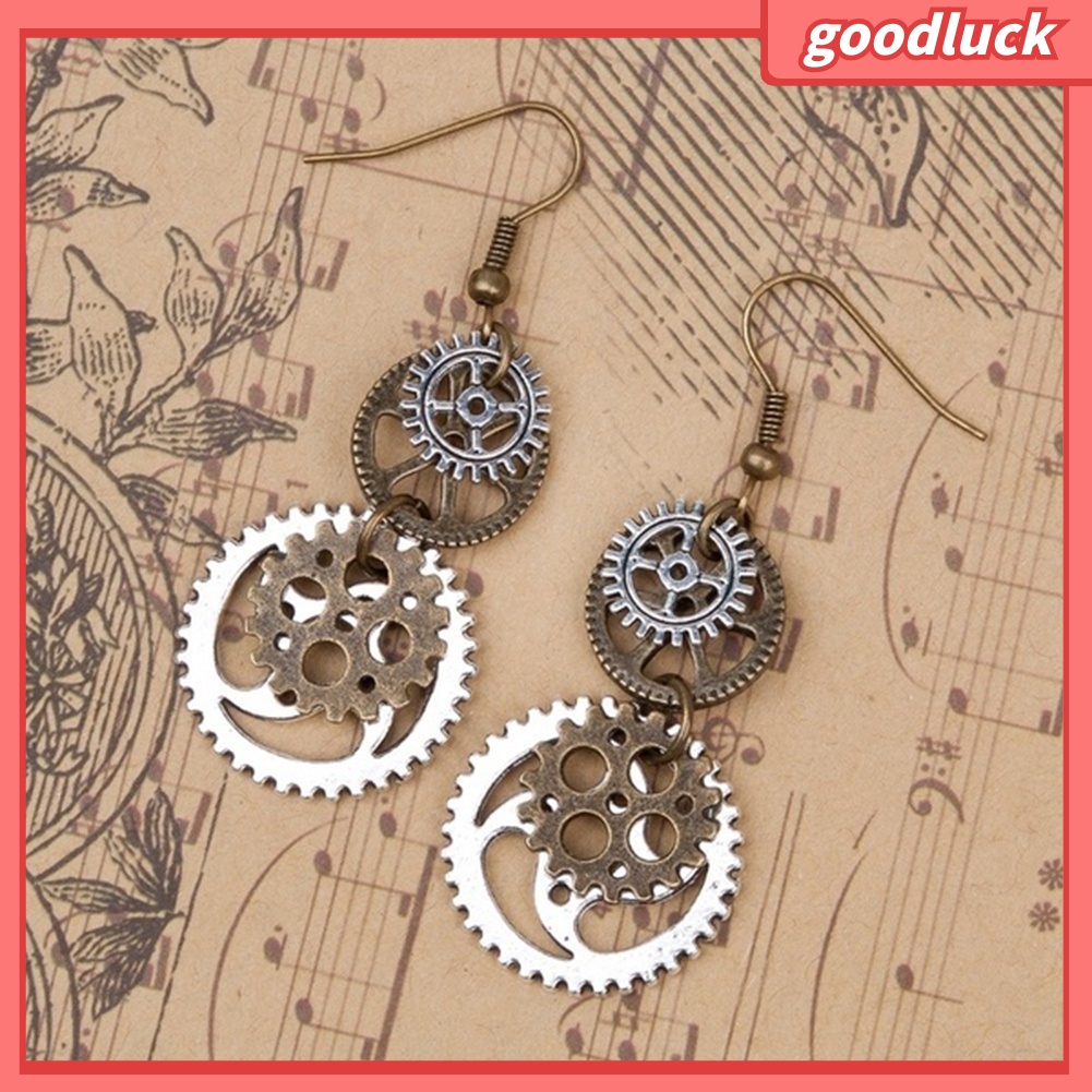 Khuyên Tai Hình Bánh Răng Độc Đáo Cho Nữ