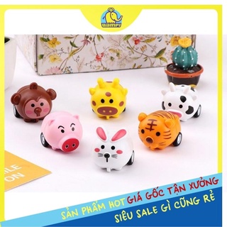 Đồ chơi thú mini chạy trớn có bánh xe