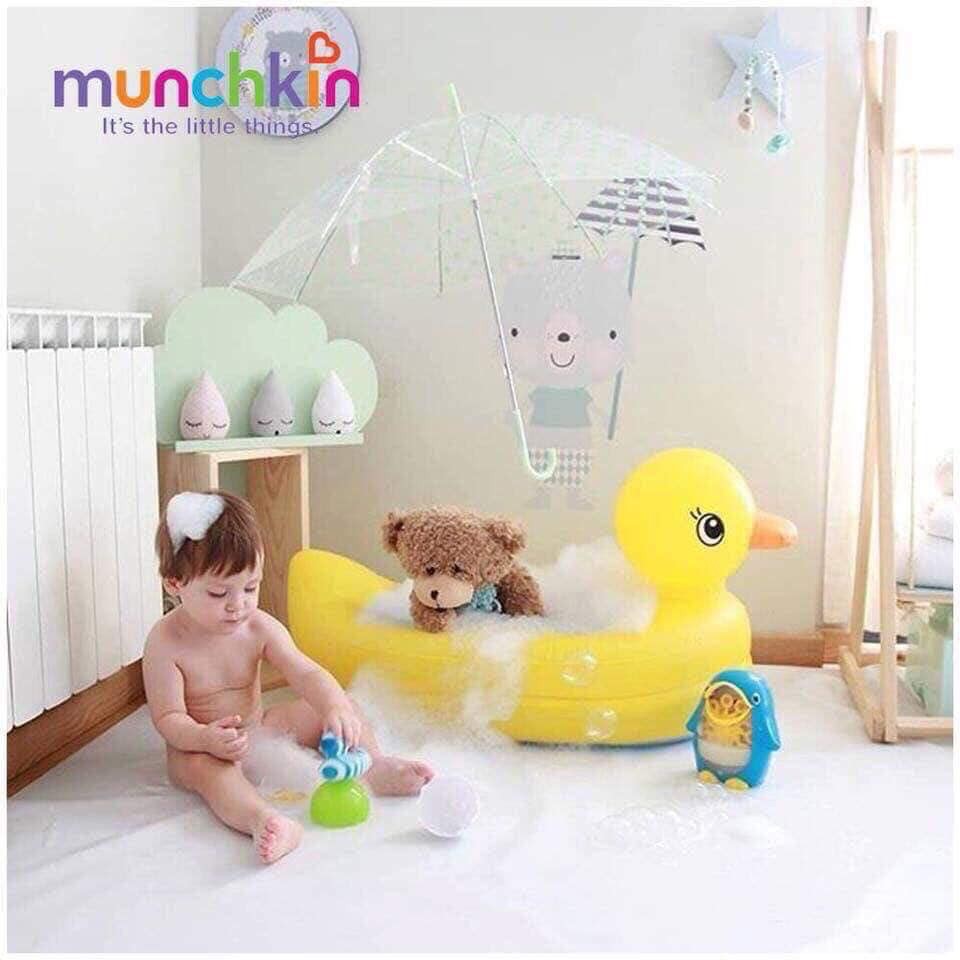 CHẬU TẮM PHAO VỊT VÀNG ĐÁNG YÊU CHO BÉ MUNCHKIN