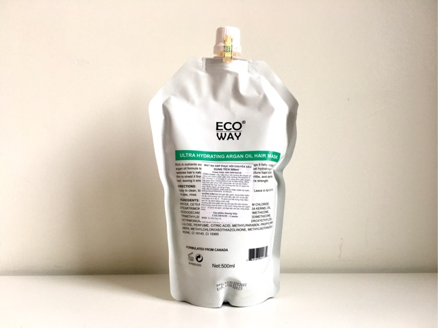Dầu Hấp Ủ Tóc ECO WAY Collagen Argan Oil 500ml