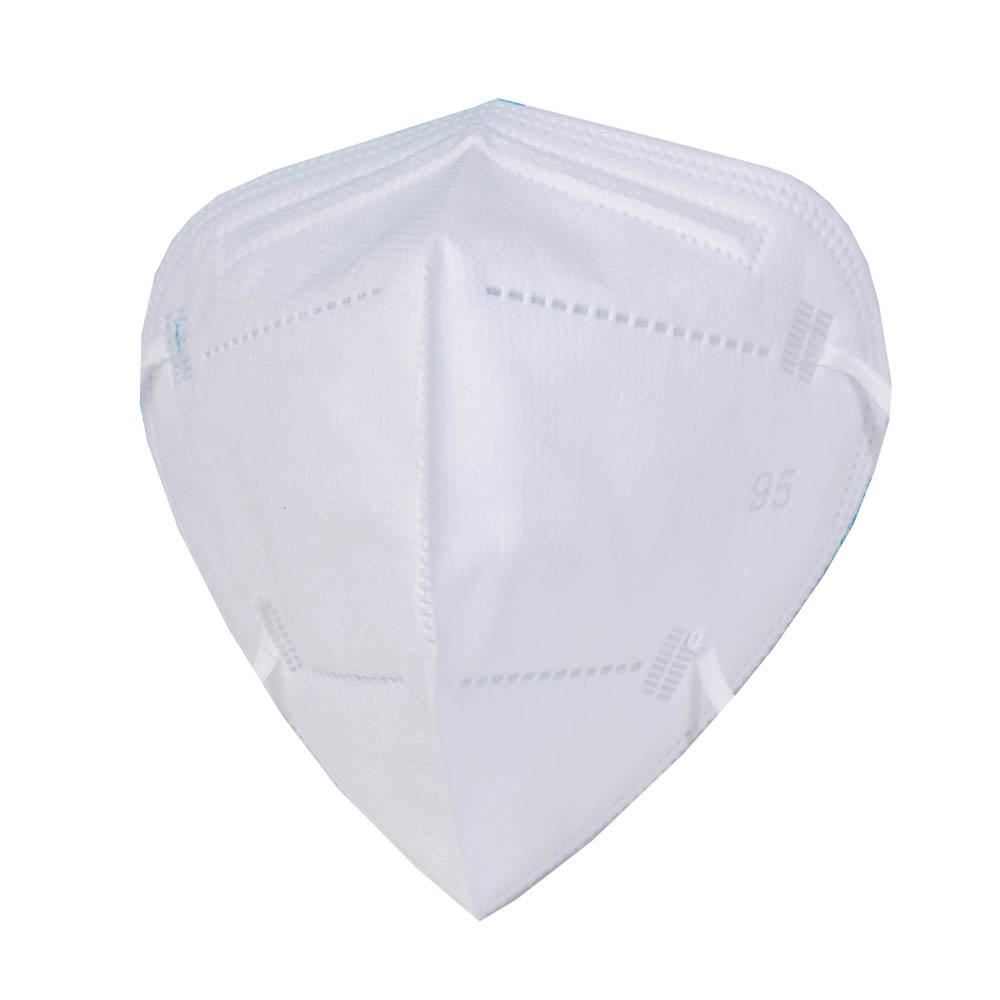Khẩu trang N95 5 lớp Hộp 20 cái chống bụi mịn PM2.5, có kẹp kim loại chắc chắn ở sống mũi