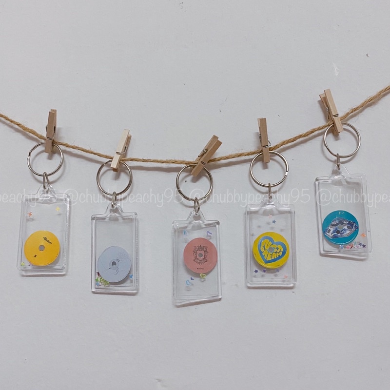 Keyring/Keychain/Móc khoá in ảnh trang trí theo yêu cầu