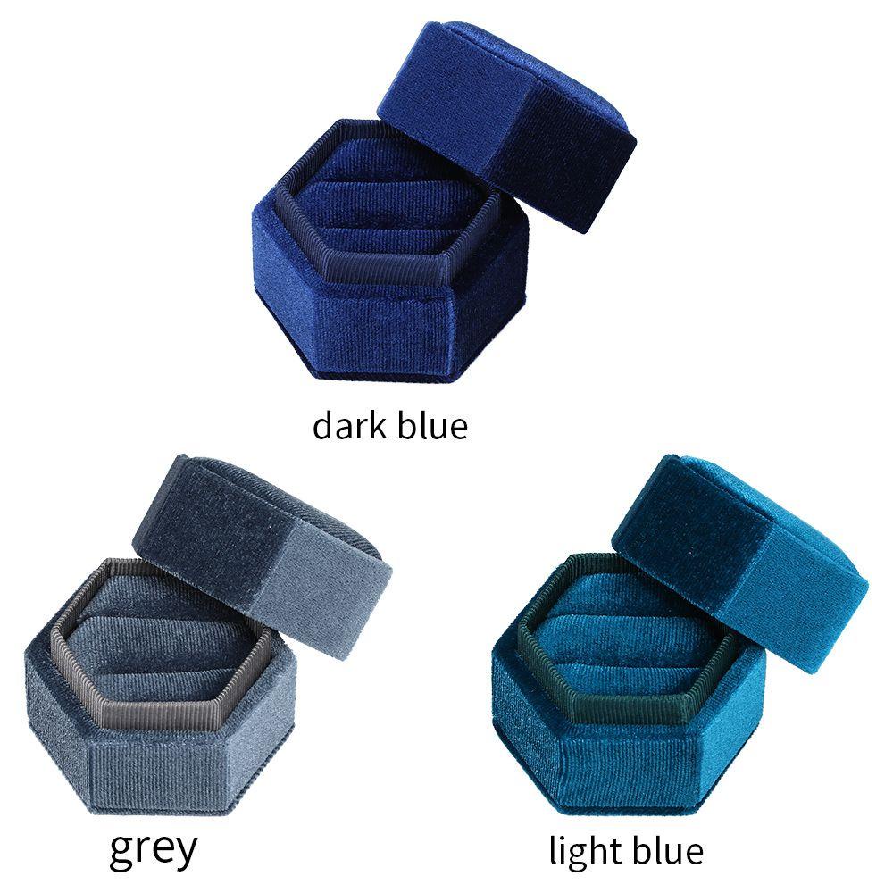 Hộp Đựng Trang Sức Bằng Nhung Nhiều Màu Sắc