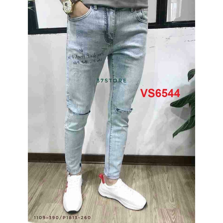 QUẦN JEAR NAM SIÊU HOT BẮT TREND, CO GIÃN, CHẤT COTTON, THÍCH HỢP MỌI LỨA TUỔI VS13 N&CSHOP | BigBuy360 - bigbuy360.vn