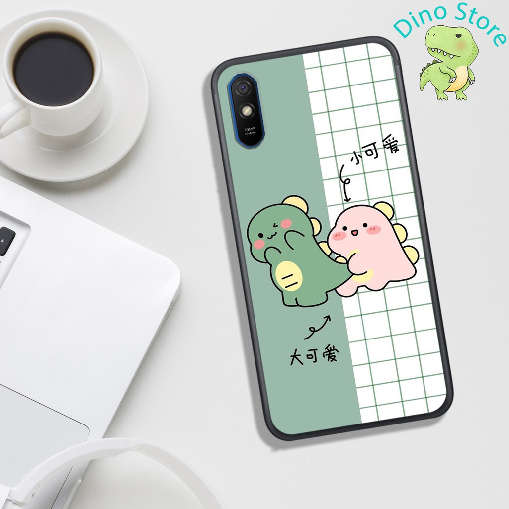 ỐP LƯNG XIAOMI REDMI 9A/7A  ,  IN HÌNH KHỦNG LONG NGỘ NGHĨNH VÀ CUTE
