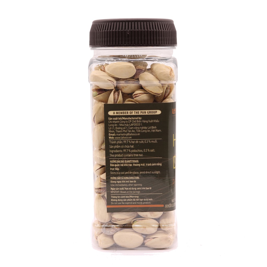 Hạt Dẻ Cười Sấy Muối 220g LAFOOCO salted pistachios