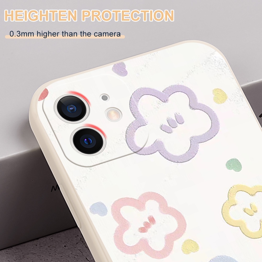 Ốp Điện Thoại Họa Tiết Hoa/ Cherry Cho Xiaomi Mi 11 Lite Pro Mi 9 10 10T POCO F3 X3 NFC M3 M4 Redmi Note 7 8 10S MAX Plus