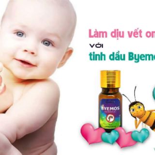 Tinh dầu đuổi muỗi - BYEMOS 10ml  Lam Hà