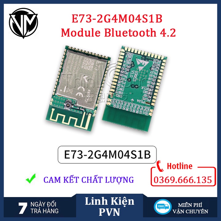 E73-2G4M04S1B Module Bluetooth 4.2 chip nRF52832 (PCB/IPEX)