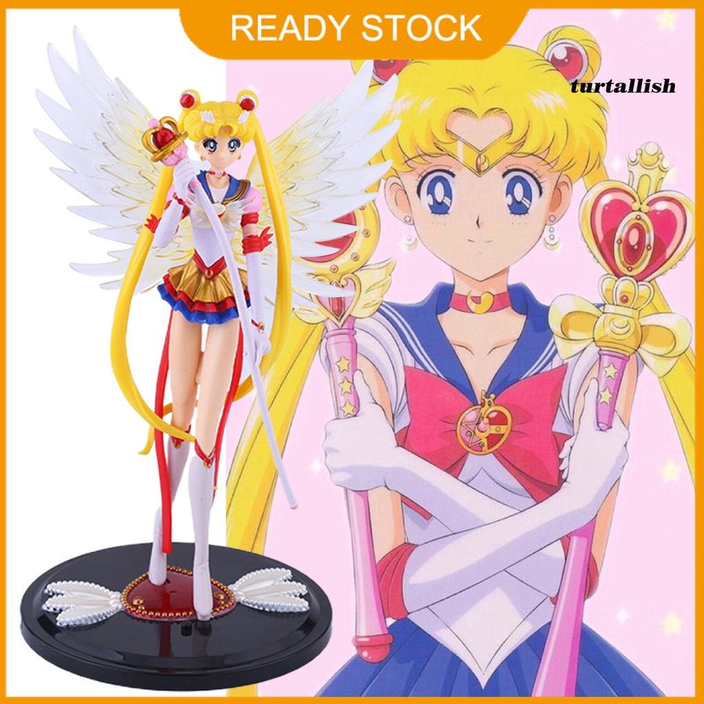 Mô hình Thủy thủ mặt trăng Tsukino Usagi dùng trang trí sân vườn