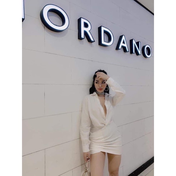 Đầm sơ mi/váy nhún