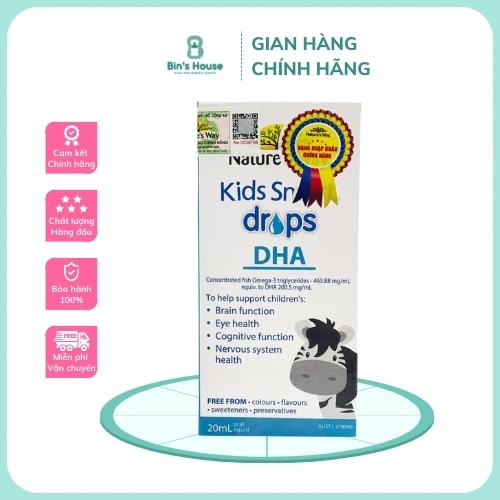 [CHÍNH HÃNG NHÂP KHẨU] NATURE'S WAY KIDS SMART DROPS DHA