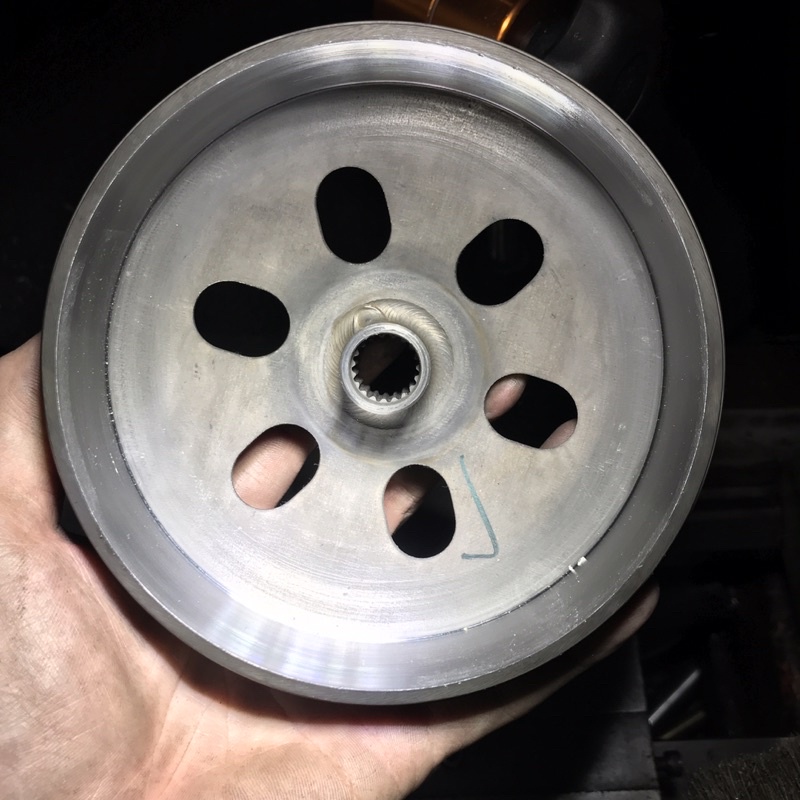 Nồi chống rung sau tay ga Honda , Ab, Lead , Vario, Click  chống rung, giật gồm