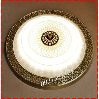 Đèn ốp trần y018-rộng 400mm đèn led sáng 3 chế độ,bảo hành 2 năm