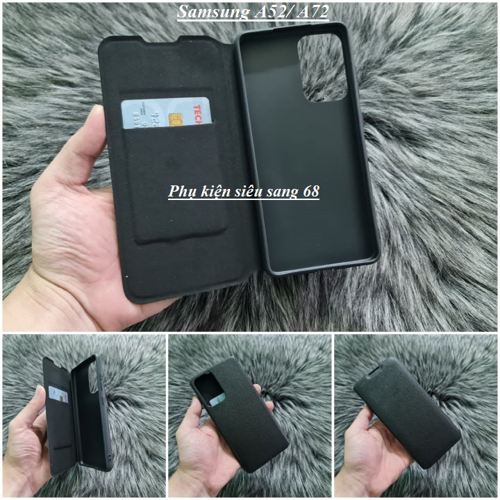 Bao Da S View dành cho Samsung A52 A52s A53 A72 A73 - Pk68