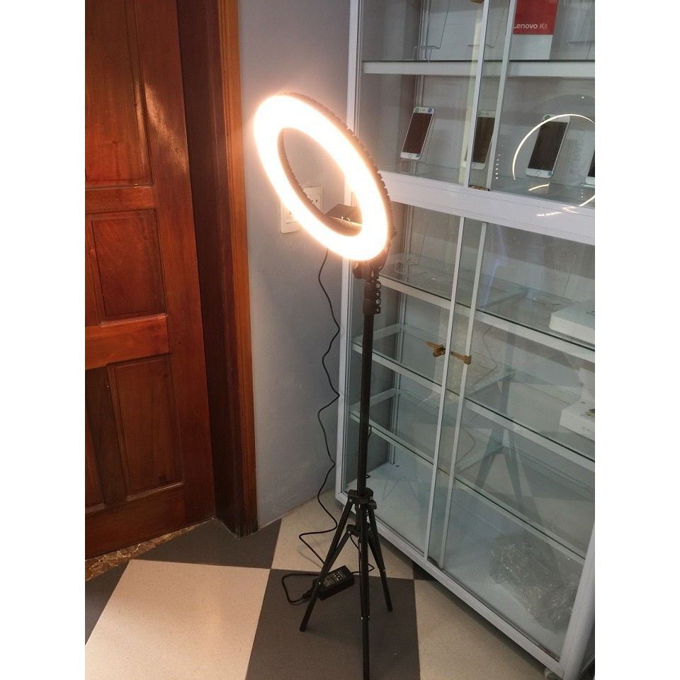 Đèn Live Stream 33cm Giá Rẻ - Chuyển 3 Màu Đèn