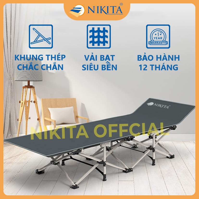 GIƯỜNG GẤP VĂN PHÒNG NIKITA TT01 SIÊU BỀN
