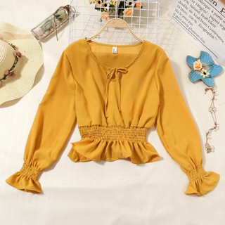 Áo chun bụng bèo tay - ABEO155b
