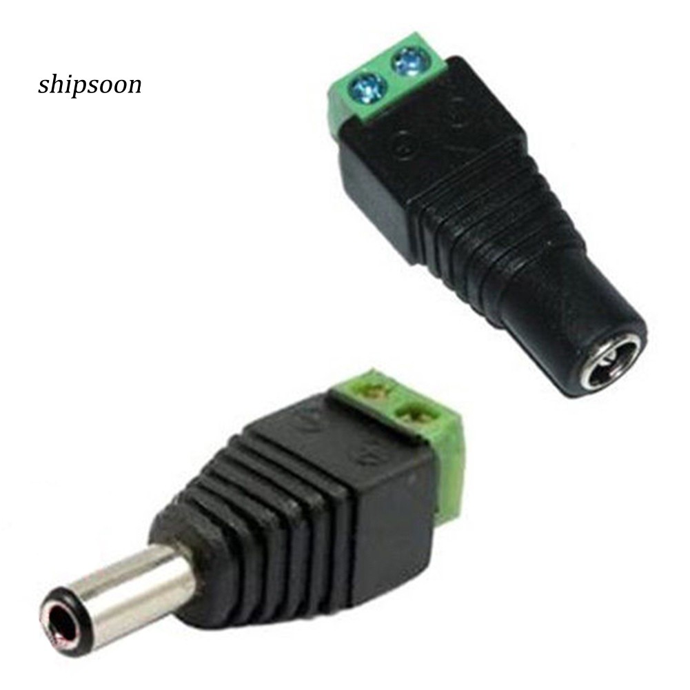 BJB-1Pair 5.5x2.1mm 36V 4.0A DC Power Supply Adapter Jack Male Female Connector Plug