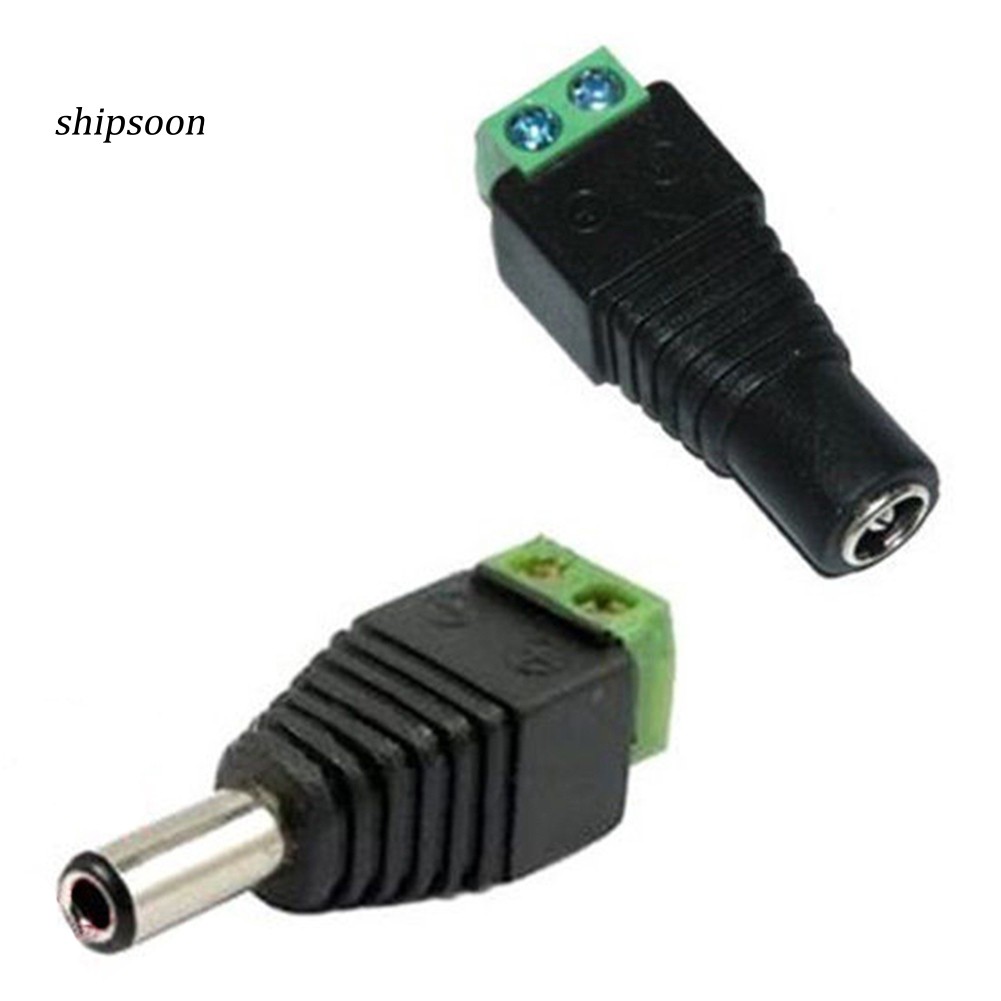 BJB-1Pair 5.5x2.1mm 36V 4.0A DC Power Supply Adapter Jack Male Female Connector Plug | BigBuy360 - bigbuy360.vn