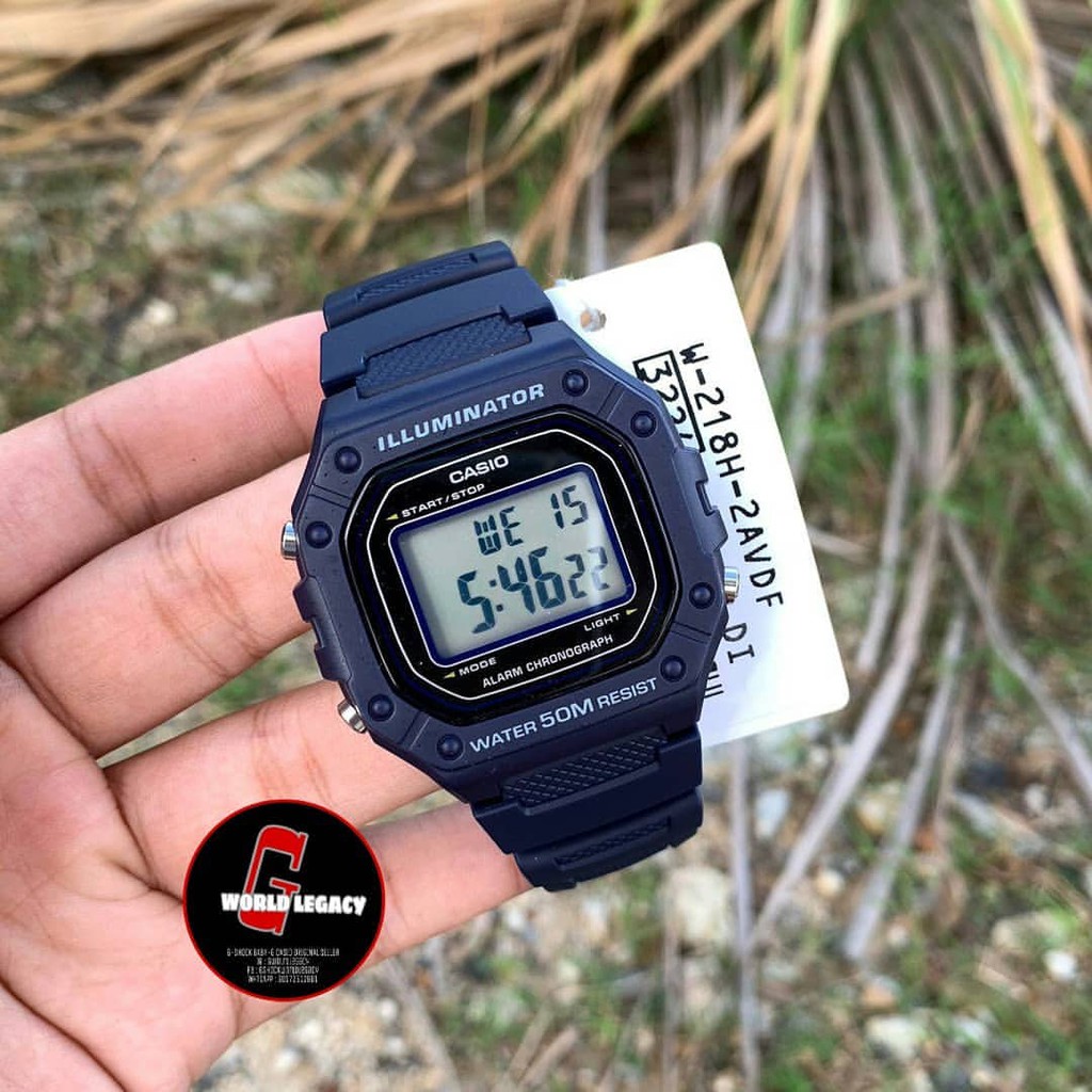 Đồng hồ Casio W-218 💖𝐅𝐑𝐄𝐄𝐒𝐇𝐈𝐏💖 Đồng hồ CASIO MW-240-2BVDF MW-240-4BVDF dây nhựa mặt tròn