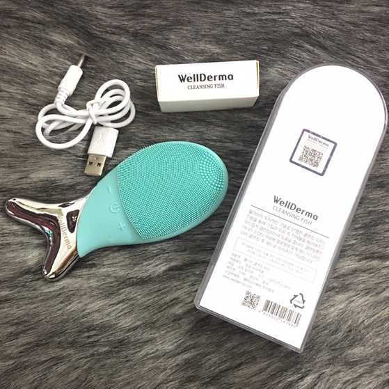 Máy Rửa Mặt Con Cá Hàn Quốc WellDerma Cleansing Fish