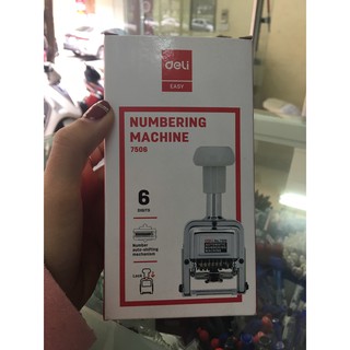 DẤU NHẢY DELI 6 SỐ(7506)