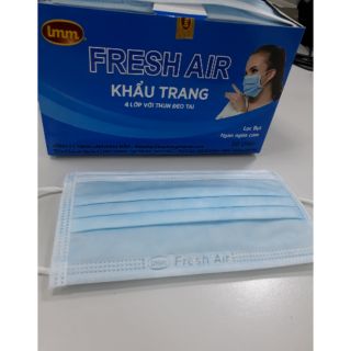 Khẩu trang y tế kháng khuẩn 4 lớp tiệt trùng