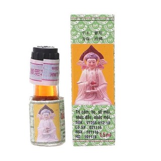 [RẺ VÔ ĐỊCH ] Dầu phật linh trường sơn 1.5ml chính hãng - Giảm ngay triệu chứng cảm, ho, nhức đầu, sổ mũi