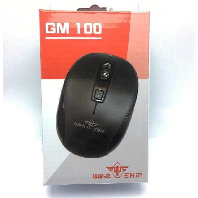 [Mã ELFLASH3 hoàn 10K xu đơn 20K] Chuột War ship gm100 có dây cổng usb chính hãng