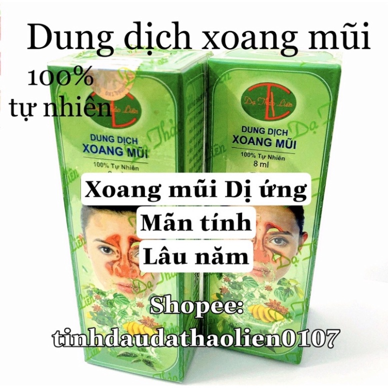 SP chính hãng Dung dịch xoang mũi Dạ Thảo Liên mãn tính, lâu năm Phát hiện hàng nhái đền gấp đôi tiền.