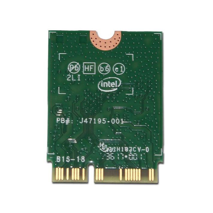 Mua ngay Card wifi chuẩn AC MU-MIMO 1.73Gbps tích hợp bluetooth 5.0 Intel 9560NGW PK04 [Giảm giá 5%]