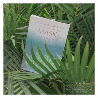 MASK TẢO BIỂN - Lemon mask