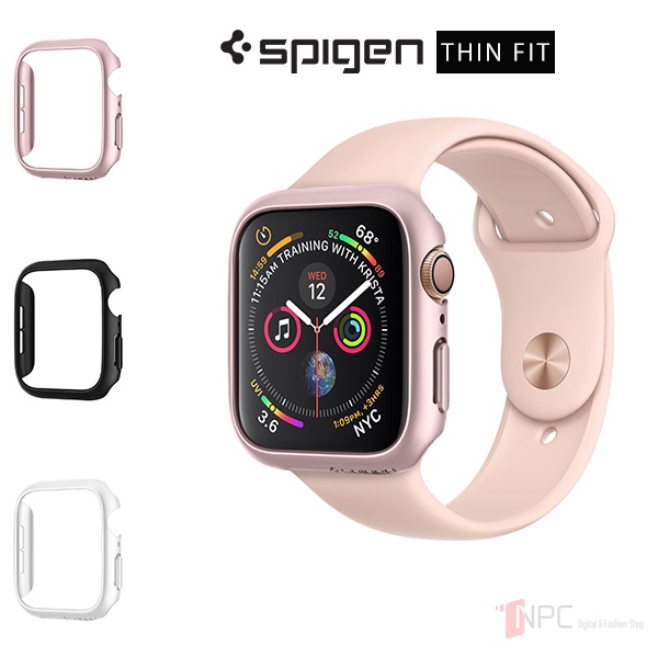 [Hàng Chính Hãng] Ốp Bảo Vệ Apple Watch Spigen Thin Fit Series SE/6/5/4 44mm