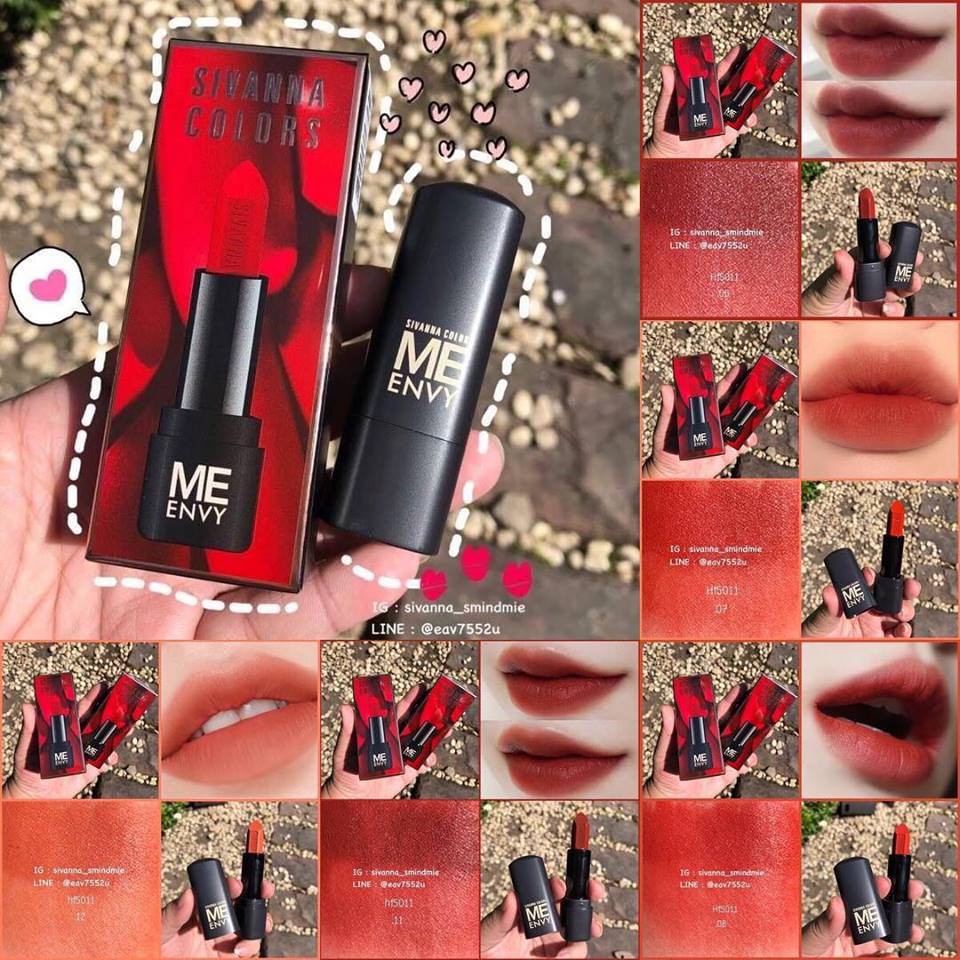 Son Thỏi Sivanna Envy Me HF5011 Matte Lipstick