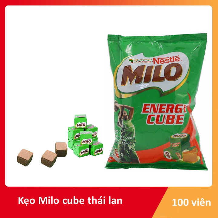 Kẹo Milo Cube 100 viên chính hãng