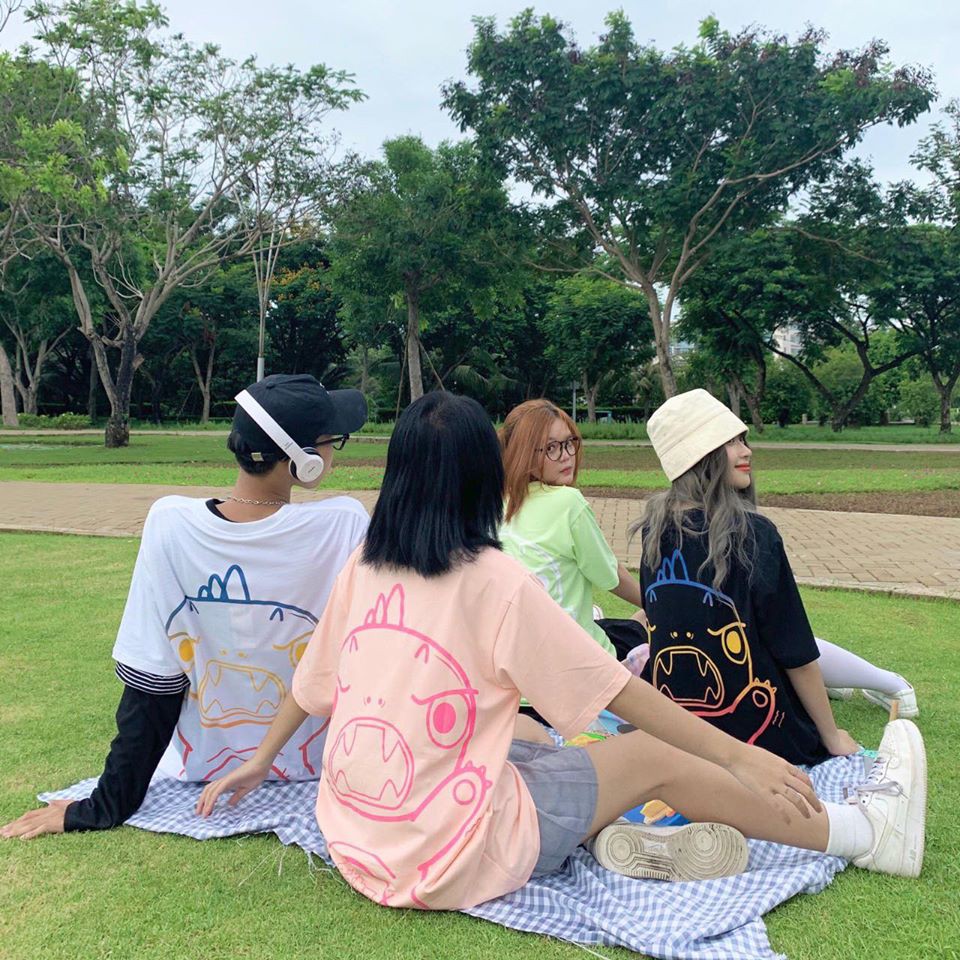 Áo thun Angry RAWR màu hồng XXME