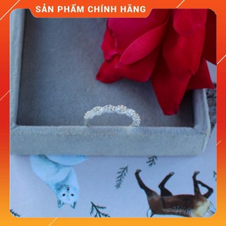 Nhẫn bạc nữ đẹp, nhẫn đính đá KBJ16