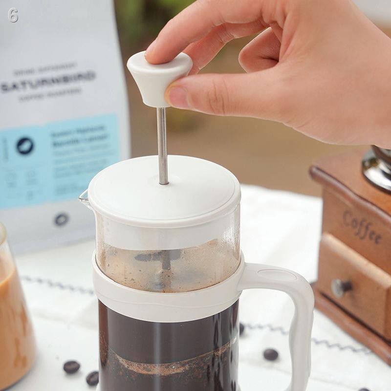 Bình pha cà phê thủ công của Nhật, thiết bị lọc gia đình, bộ máy trà, cốc ép kiểu Pháp