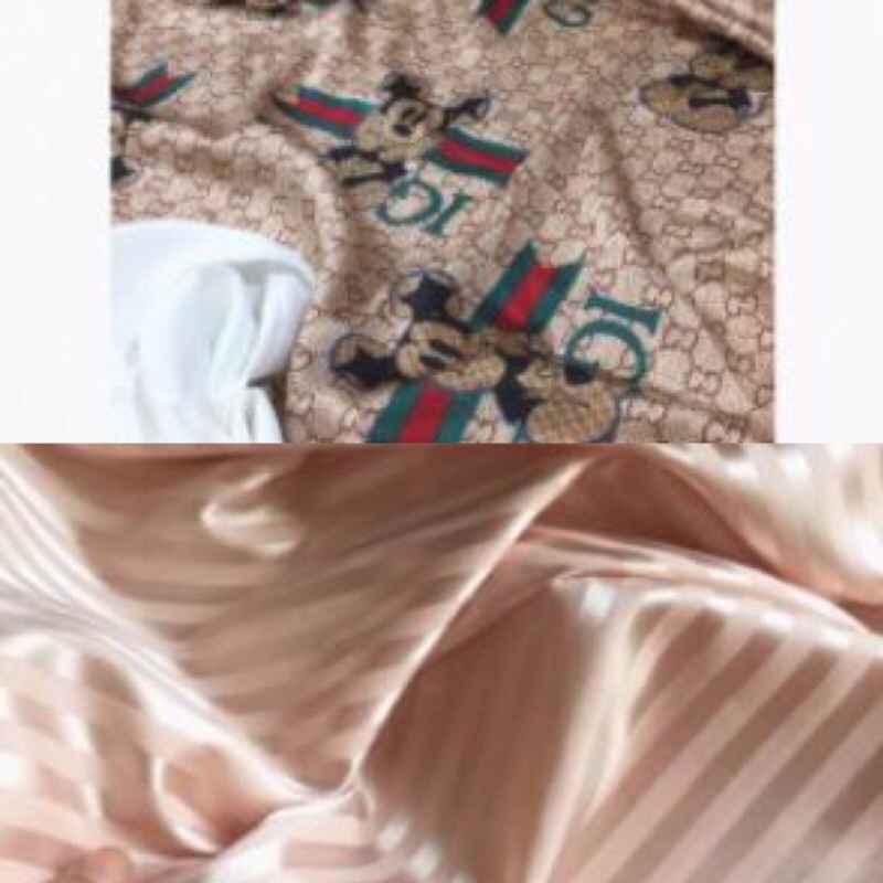 vải lụa satin và gấm lụa