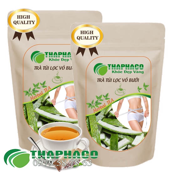Trà Túi Lọc Vỏ Bưởi THAPHACO kiểm soát cân nặng